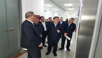 市委常委、組織部長(zhǎng)張鵬飛蒞臨遂寧興業(yè)集團(tuán)調(diào)研